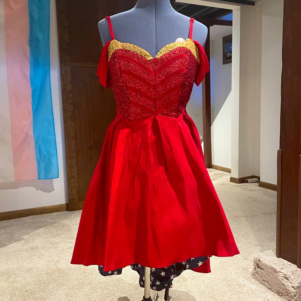 Wonder Woman hot topic formal dress